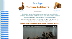 Desktop Screenshot of iceageartifacts.com